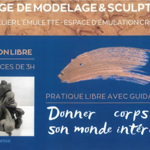 STAGE DE MODELAGE et SCULPTURE