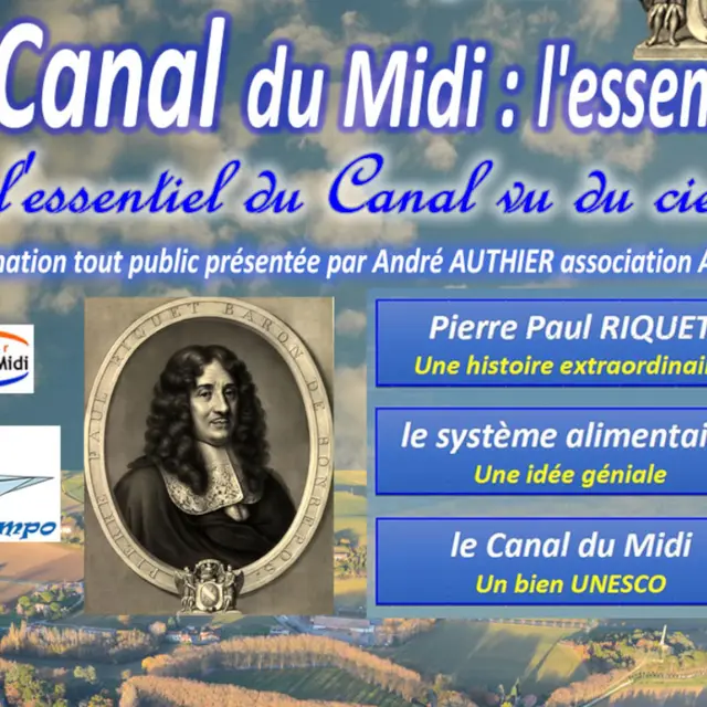 Conférence : Canal du Midi, l’essenCiel