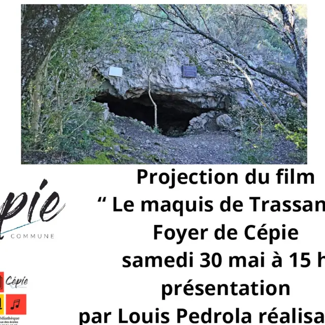 Projection du film Le maquis de Trassanel