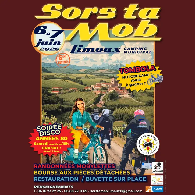 SORS TA MOB à LIMOUX     6ème édition