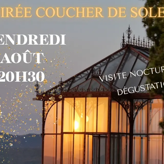 SOIRÉE COUCHER DE SOLEIL