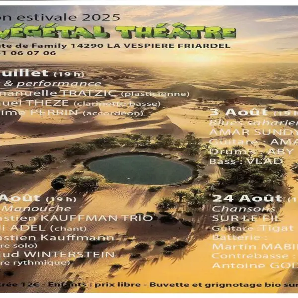 vegetal theatre saison 2025
