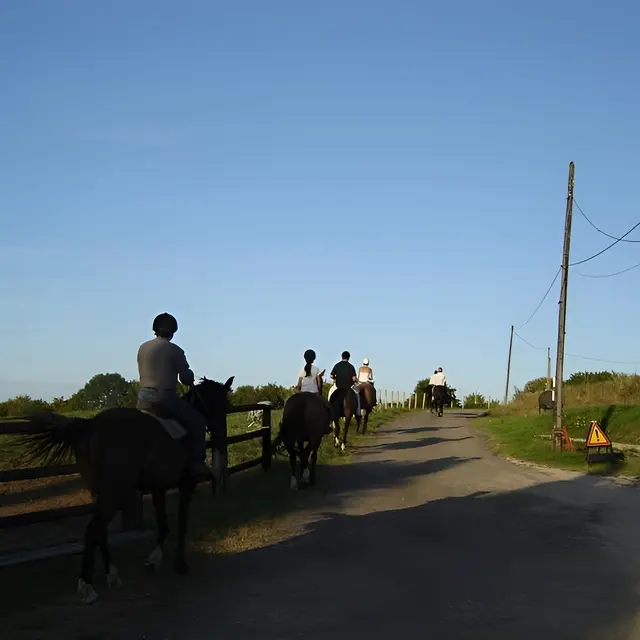 Balade cheval devalparc livarot