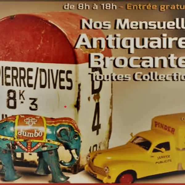 Brocante mensuelle St Pierre sur Dives