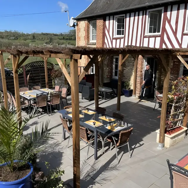 La Forge Saint Denis de Mailloc terrasse