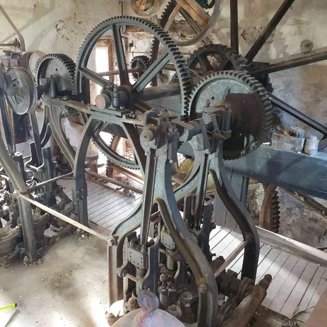 La machine à élver l'eau du Petit Moulin