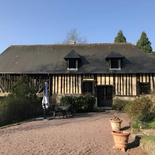Maison vue extérieure
