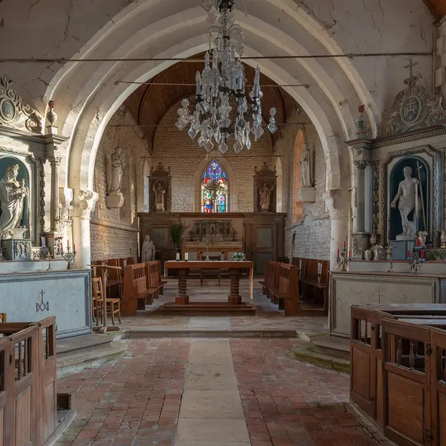 ÉGLISE SAINT-GERVAIS & SAINT-PROTAIS - MITTOIS Intérieur