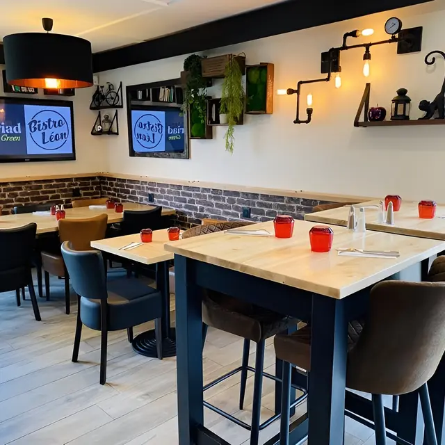 Salle de restaurant bistro leon lisieux