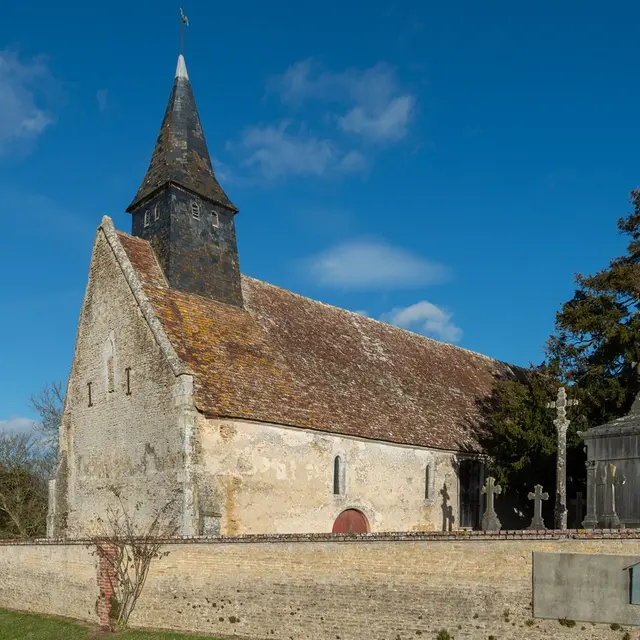ÉGLISE NOTRE-DAME - VAUDELOGES (ABBEVILLE) Extérieur 1