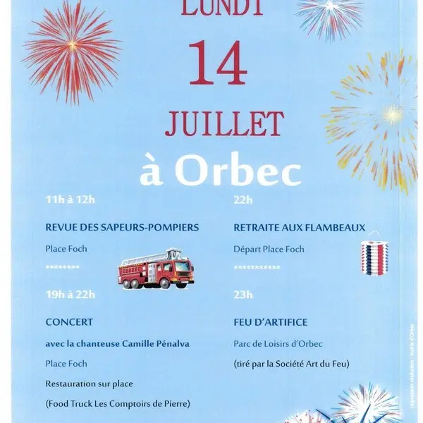 fête nationale Orbec