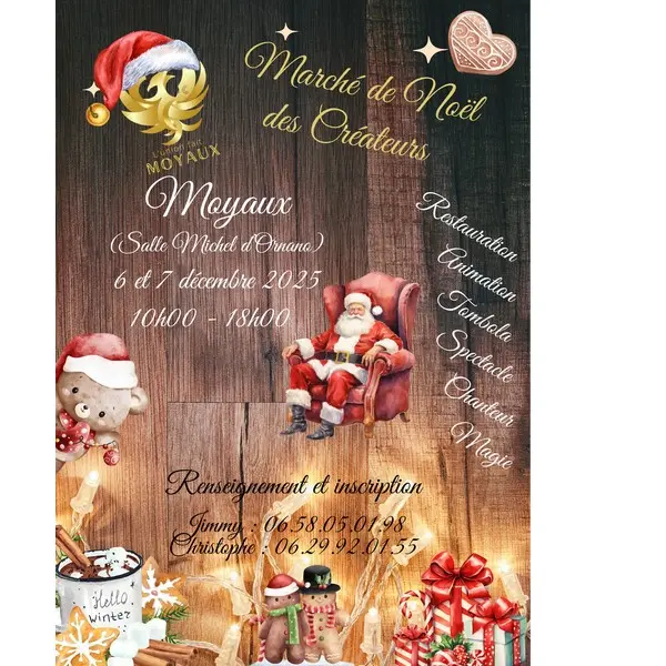 marche de noël Moyaux