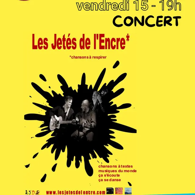Concert Les Jetés de l'Encre