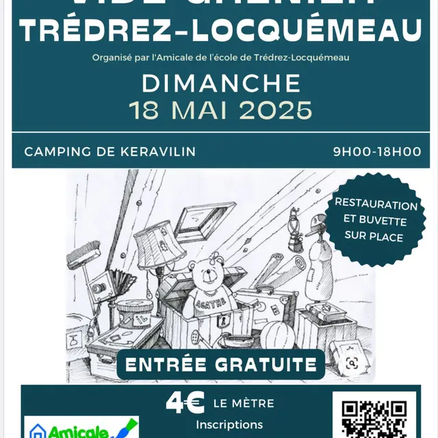 vide greniers tredrez locquemeau mai2025