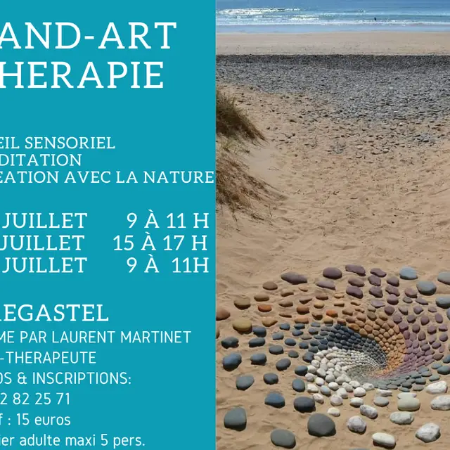 ATELIER LAND-ART TREGASTEL ETE 2025 - 1