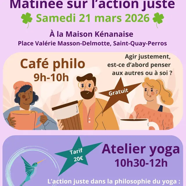 Matinée action juste