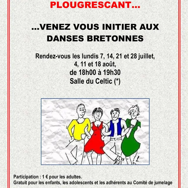 Initiation danses bretonnes