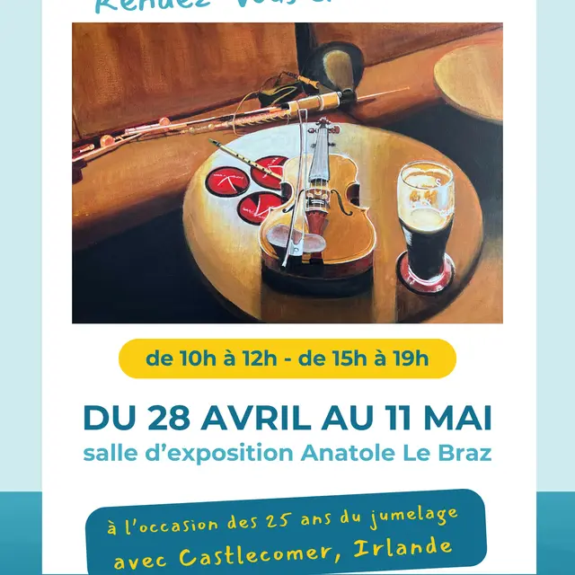 Affiche Exposition Rendez-vous en Irlande