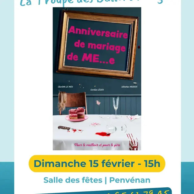 Affiche théâtre février 2026