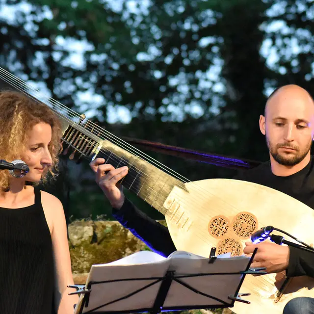 Sarah Lefeuvre et Romain Falik