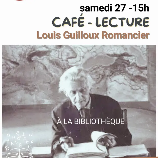 Café lecture Louis Guilloux romancier
