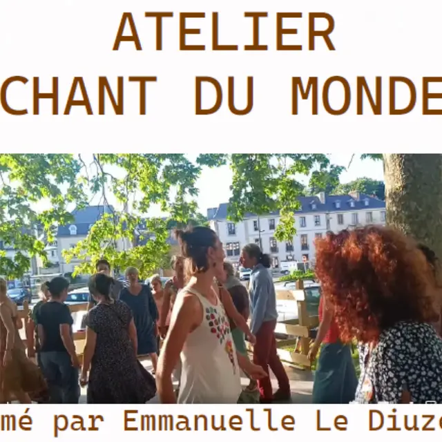 2025 09 20 Affiche atelier chant du monde