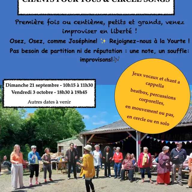 Chant pour tous affiche