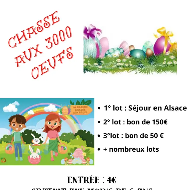 Chasse aux oeufs Plouguiel