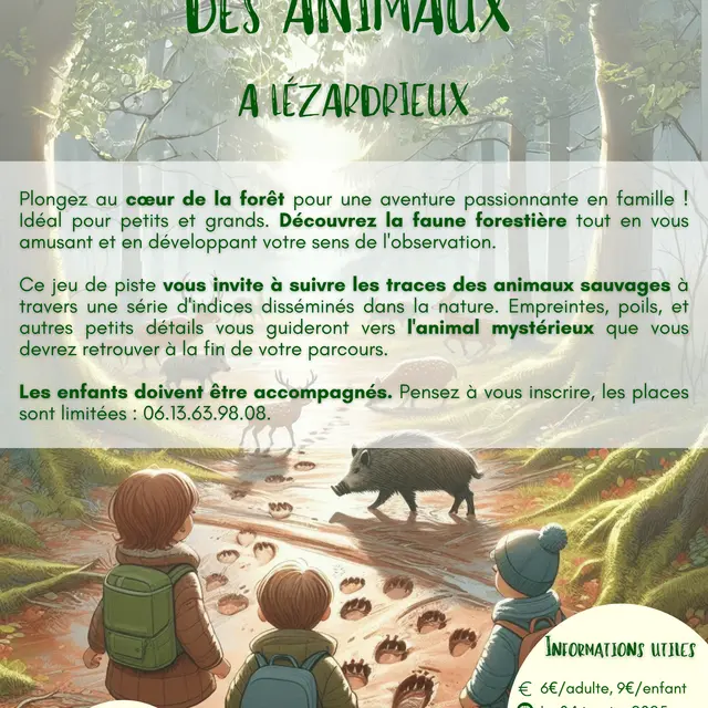 Affiche jeu de piste