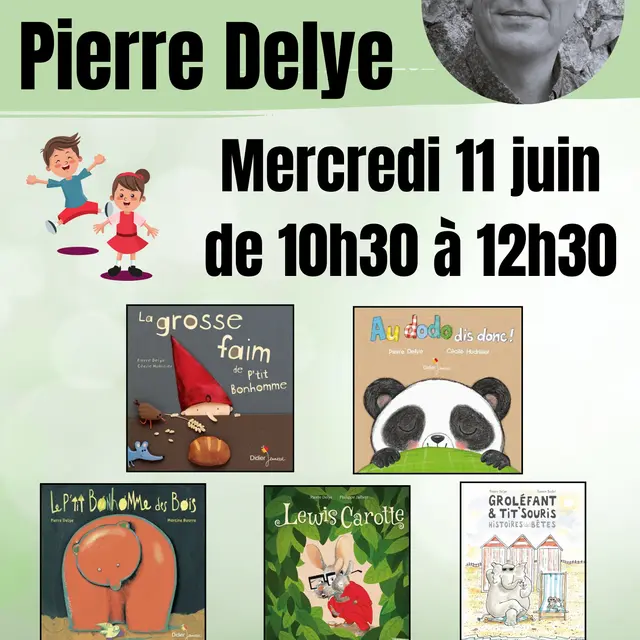 Dédicace Pierre Delye - 1