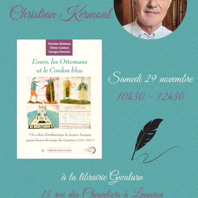 Dédicace avec Christian Kermoal - 1