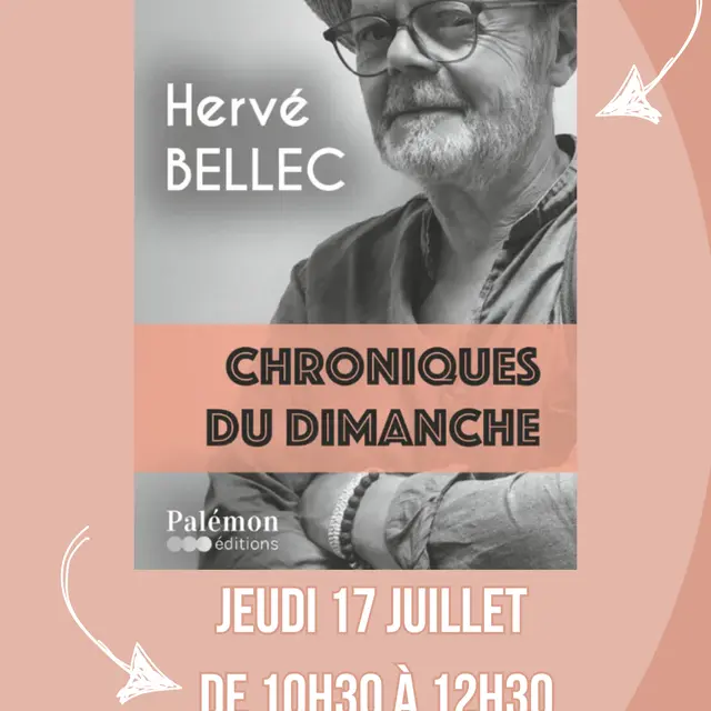 Dédicace avec Hervé Bellec - 1