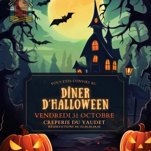 Dîner d‘Halloween au Yaudet