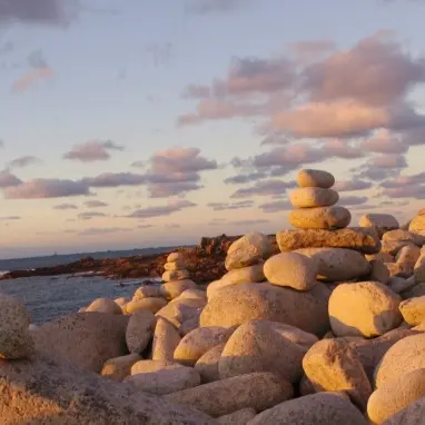 Land Art Galets Ile Grande (291)
