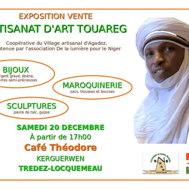 Expo/vente d’artisanat d’art Touareg hiver 2025