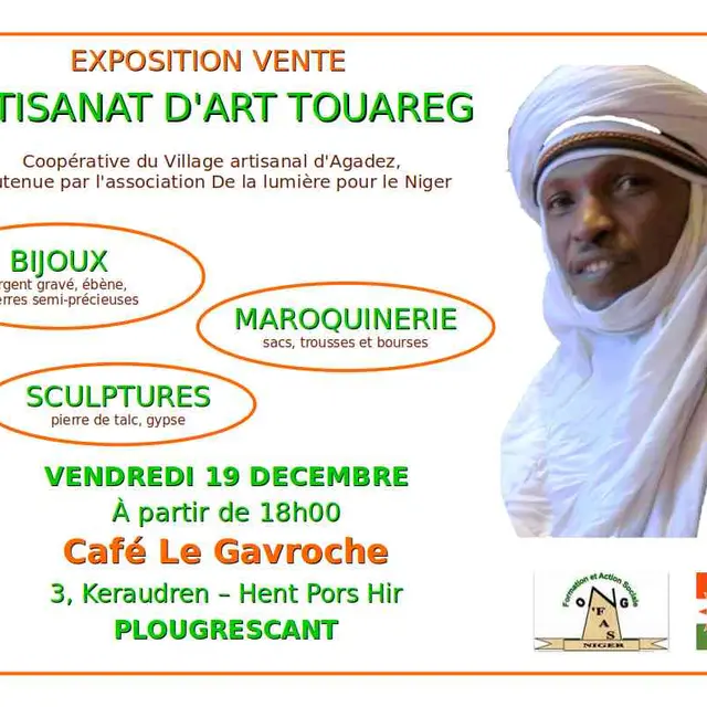 Expo/vente d’artisanat d’art Touareg hiver 2025