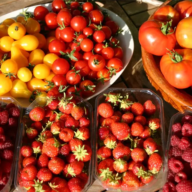 Marché fruits site