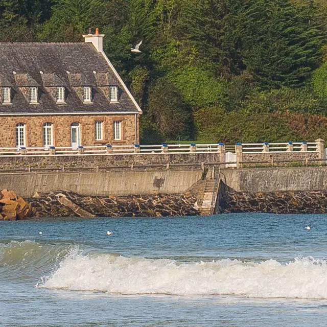 Maison face mer