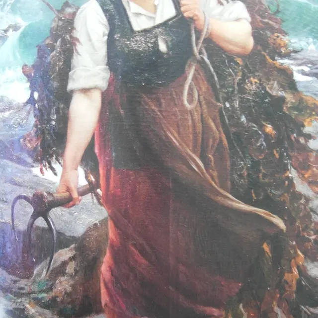 jeune femme au goémon