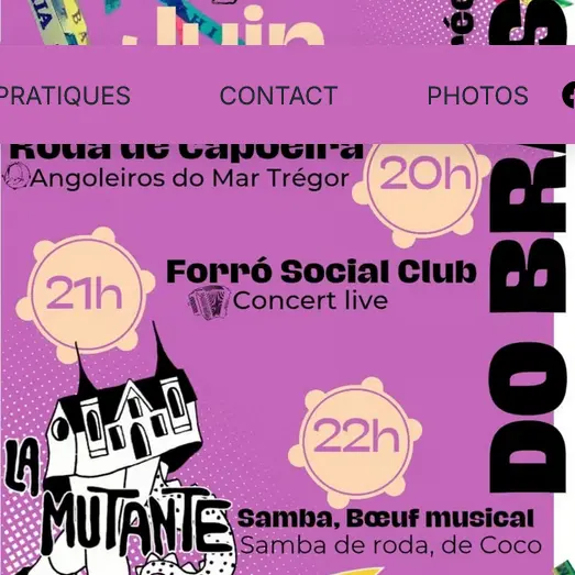 SOIRÉE DO BRASIL - ANGOLEIROS DO MAR TRÉGOR FORRO SOCIAL CLUB La Mutante-Manoir de Trorozec