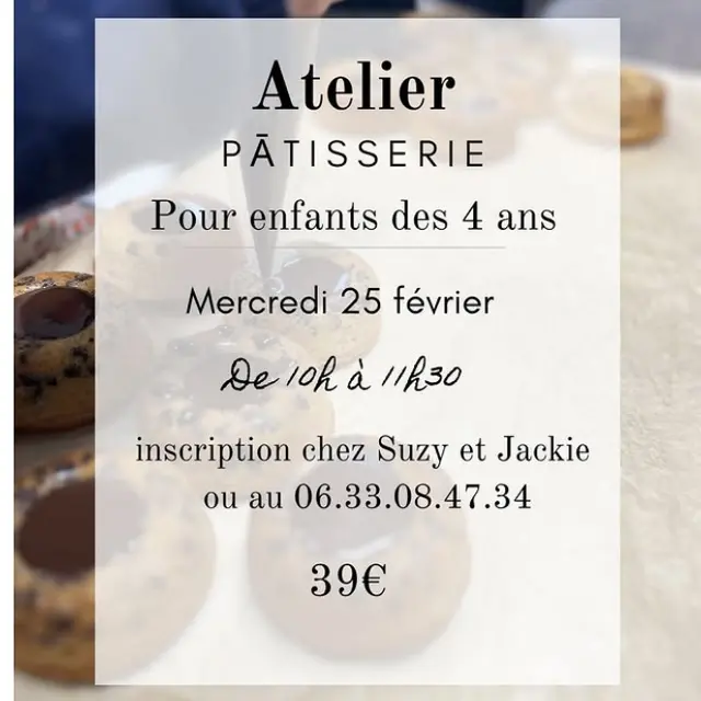 Atelier patisserie