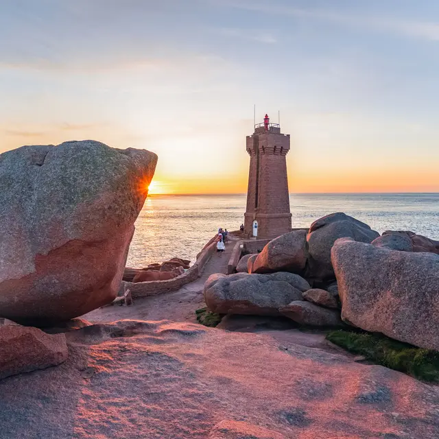 Phare de Mean-Ruz, Perros-Guirec, Côtes d'Armor
