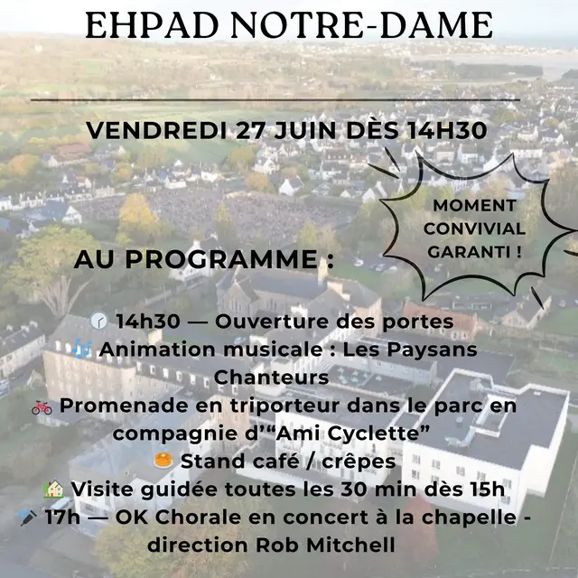 affiche porte ouverte Notre-Dame
