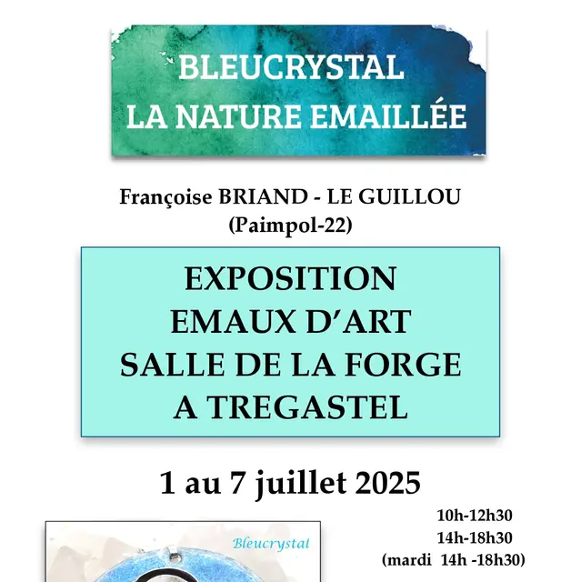 Affiche expo emaux