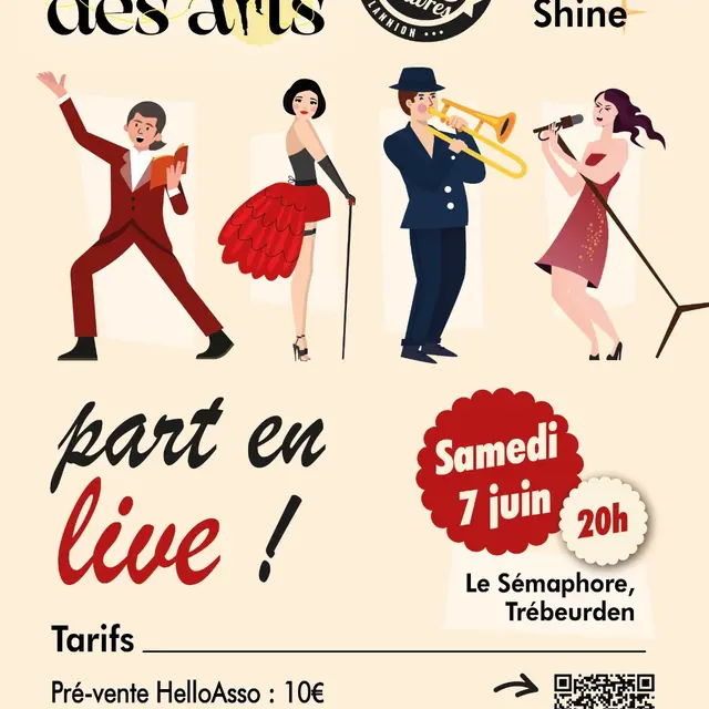 Au fil des Arts part en live avec Sulfate de Cuivres et Marion Shine