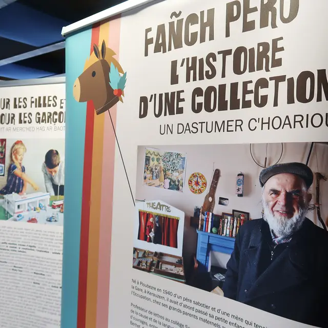 Exposition jeux et jouets anciens : la collection Fañch Péru