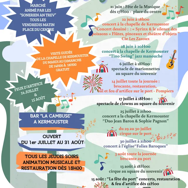 manifestations été 2025