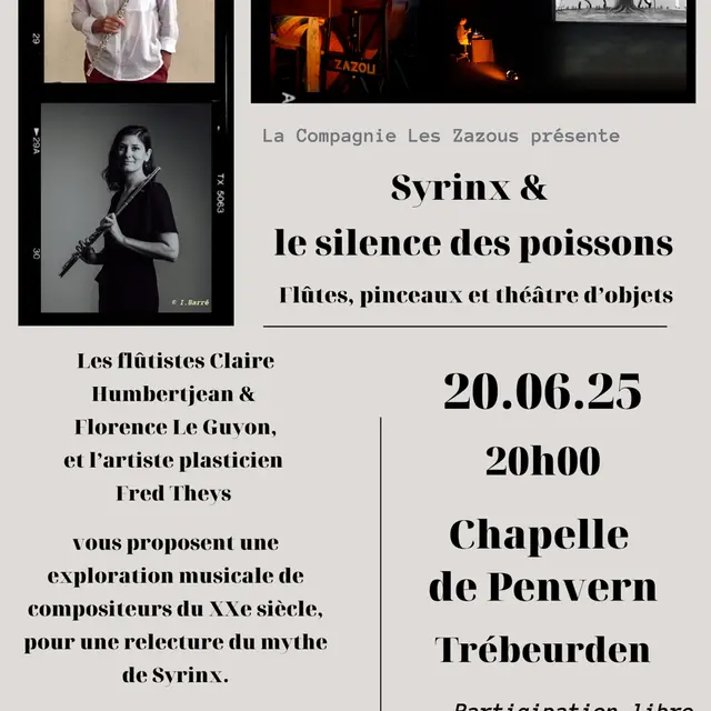Poster concert musique photomaton - penvern 20/06