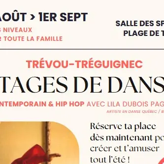 stage de danse