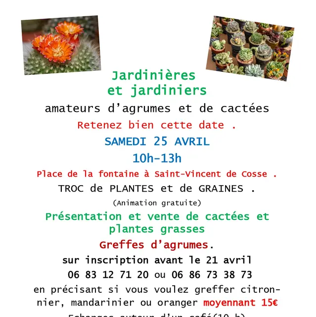 Troc de plantes